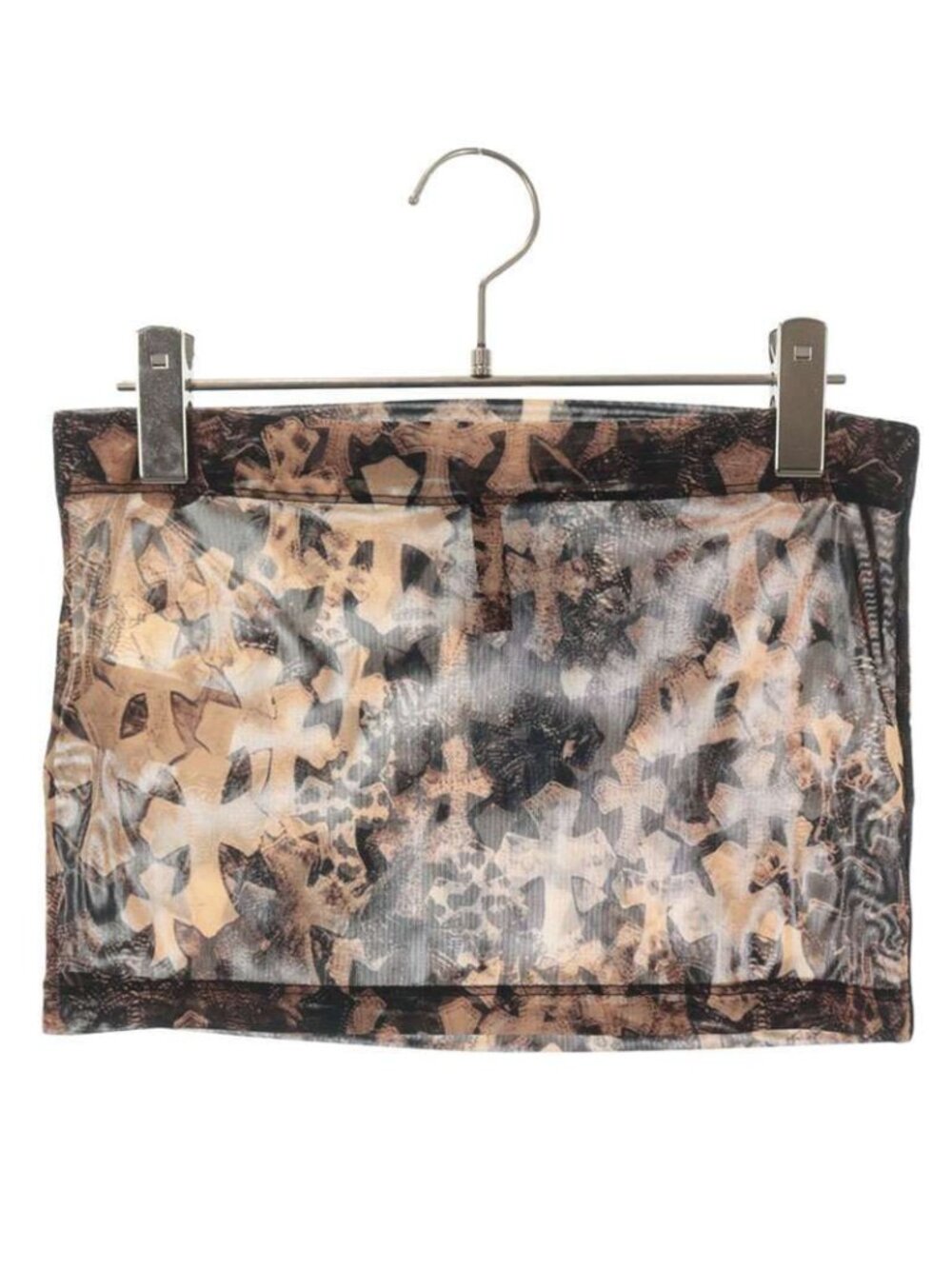 Chrome Hearts Cross All Over Print Skirt XS